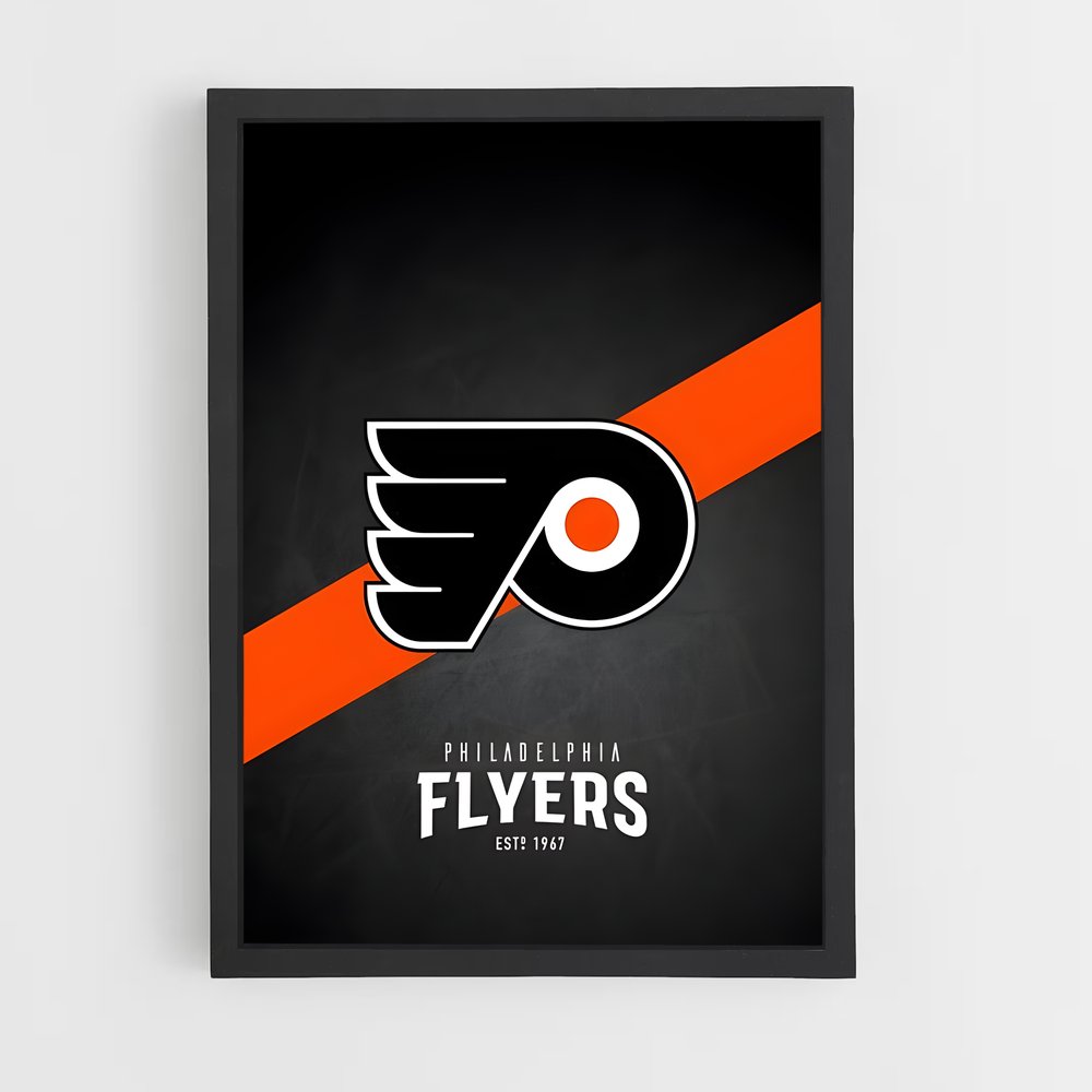Poster Philadelphia flyers – affiche Hockey sur glace (vue 2)